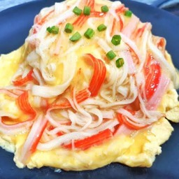 ข้าวไข่ข้นปูอัด
