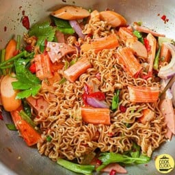 ยำวุ้นเส้นปูอัด