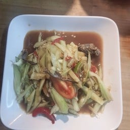 ลาบสารคาม ตรงข้ามโรงแขก