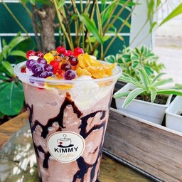 ปังเย็นโอวัลติน (แก้วใหญ่มาก)