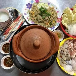 ชุดแจ่วฮ้อน ผักรวม (จิ่มจุ่ม)
