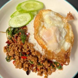 ข้าวกระเพราหมูสับ