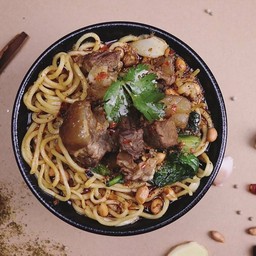 เซท บะหมี่2หมู (หมูตุ๋น1 , หมูสไลด์1)