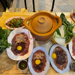 แจ่วฮ้อนเนื้อชุดใหญ่250