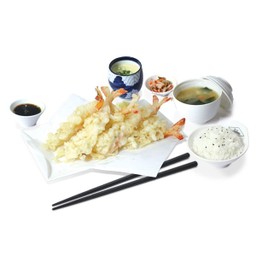 ชุดข้าวกุ้งเทมปูระ