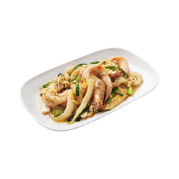 ผัดกระเพาะปลาใส่กุ้ง