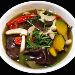 กะเพราโบราณ กะข้าวแกงชุด