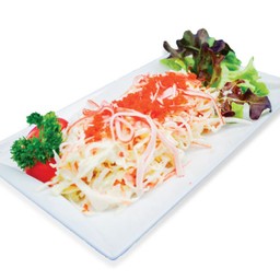 สลัดปูอัดไข่กุ้ง