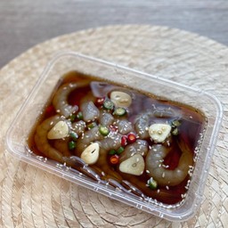 ทะเลดอง กุ้ง/เเซลม่อน/ปูไข่ดอง by kitchenup 🍣 Dcon4 ธรรมศาสตร์