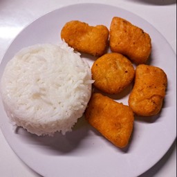 ข้าวหอมหน้าไก่นักเก็ต Original