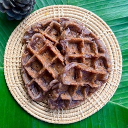 Waffle บ้่าบิ่นมะพร้าวอ่อน