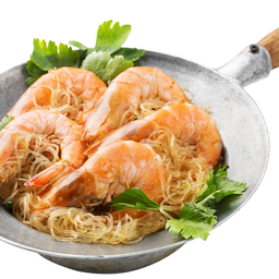 กุ้งอบวุ้นเส้น