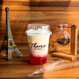 สตอเบอรี่นมสดเย็น