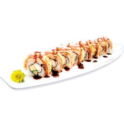 แซลมอนชีสโรล