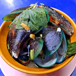 หอยแมงภู่อบ