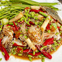 ซั่วปูม้าไหลบัว