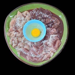 ชุดหมูเล็ก(หมู-ไก่-ตับ)(ไม่มีเตาให้)