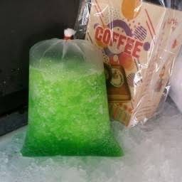 น้ำเขียวโซดาถุงกระดาษ