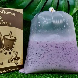 นมเผือกถุงกระดาษ