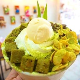 บิงซูบราวนีชาเขียวมัทฉเ (m)