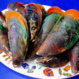 หอยแมงภู่เผา