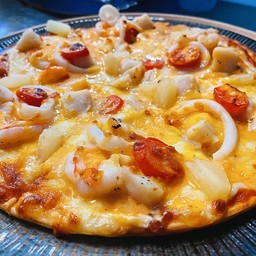 พิซซ่าซีฟู๊ดค็อกเทล