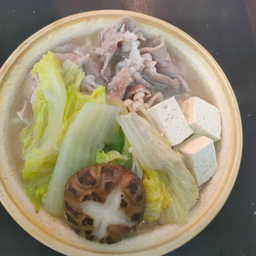 นาเบะหมูน้ำมิโซะ