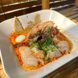 ก๋วยเตี๋ยวปากหม้อหน้าล่อในสวนอยุธยา