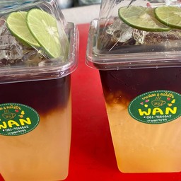 อเมริกาโน่+น้ำผึ้ง มะนาวเย็น