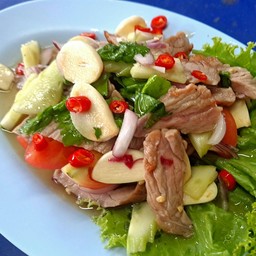 ยำเนื้อย่าง