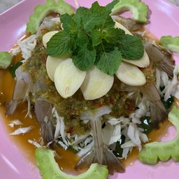 กุ้งแช่น้ำปลา