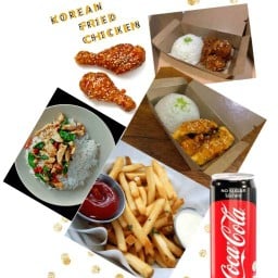 ไก่ทอดซอสเกาหลี BY. AT บางบัวทอง