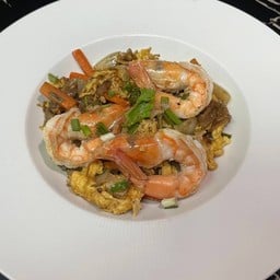 ก๋วยเตี๋ยวคั่วกุ้ง