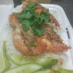 กุ้งกระเทียมพริกไทย