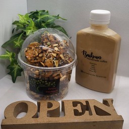 ลาเต้ขวด