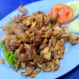 ไส้ตันทอดกระเทียม