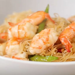 Stir-Fried Rice Vermicelli With Shrimp And Chili