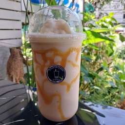 นมสด คาราเมลปั่น