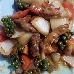 ข้าวผัดพริกไทยดำ