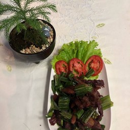 หมูแดดเดียวทอด