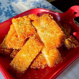 ปลาแผ่นทอด