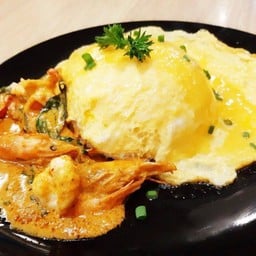 ข้าวไข่ข้นพะแนง