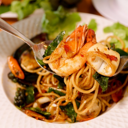 สปาเก็ตตี้ขี้เมาทะเล