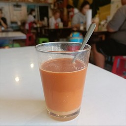 ชานมโบราณร้อน