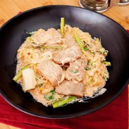 สุกี้แห้งหมูนุ่ม