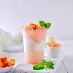 ลิ้นจี่ โยเกิร์ต สมูตตี้