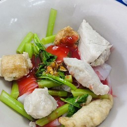 ก๋วยเตี๋ยว - เย็นตาโฟแห้ง