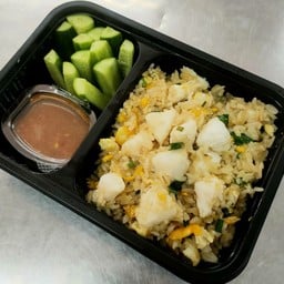 ข้ายผัดปู+น้ำพริกกะปิ