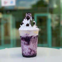 นมสดบลูเบอร์รี่