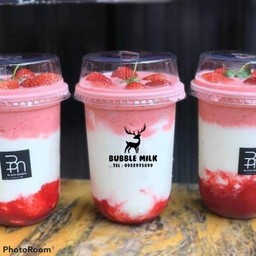 นมสดสตอเบอร์รี่